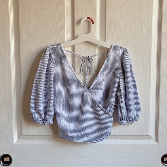 abercrombie & fitch smocked waist blouse - Picture 8 of 11
